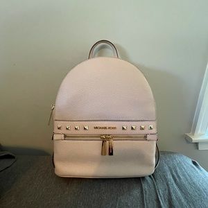 Powder Blush leather “Kenly” Michael Kors backpack